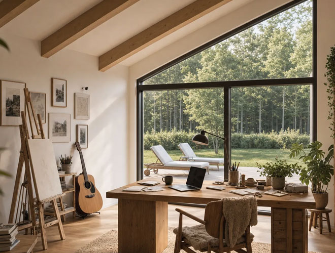 Asmeninis kambarys hobiui ar darbui