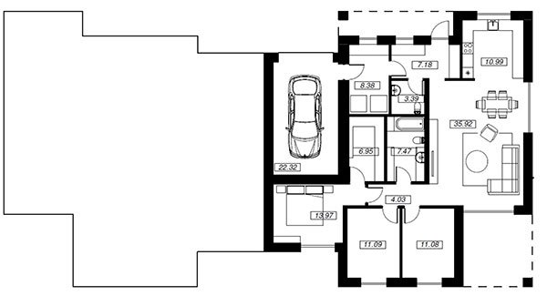 Premium Aura planų brėžinys